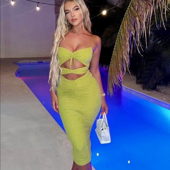 Cut out Midaxi dress - Picture 4 of 4